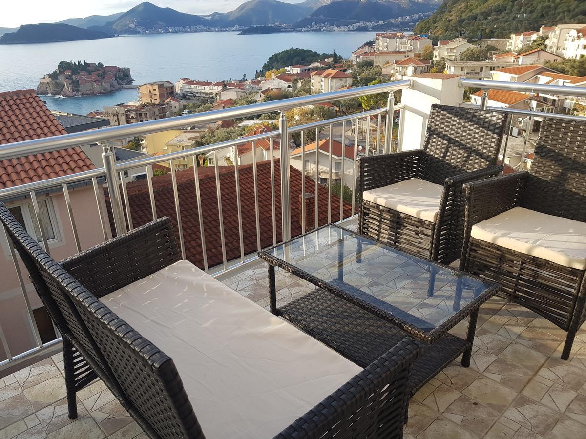 Apartments Vukovic Sveti Stefan Exteriér fotografie